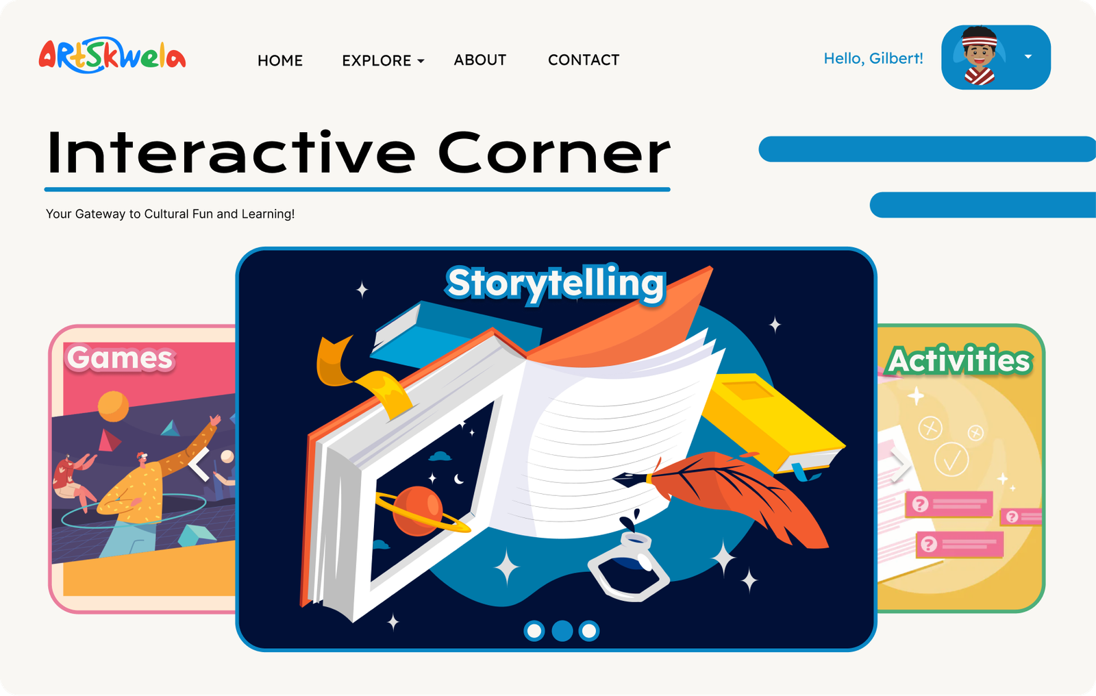 Interactive Corner